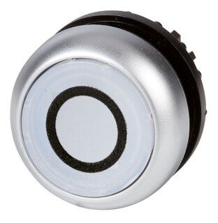 Eaton Leuchtdrucktaste flach,weiss,beschr. M22-DL-W-X0