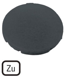 Eaton Tastenplatte flach,sw,beschriftet M22-XD-S-D2