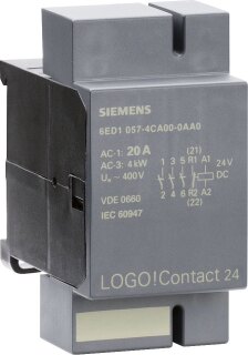 Siemens IS LOGO Contact 24VDC bis 20A 6ED1057-4CA00-0AA0