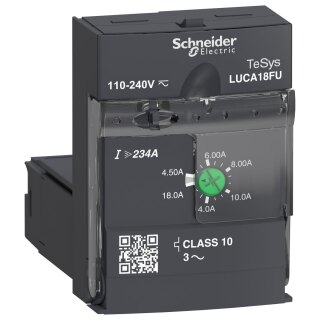 Schneider Electric Steuereinheit 4,5-18A 110-240VACDC LUCA18FU