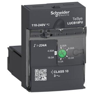 Schneider Electric Steuereinheit 4,5-18A 110-240VACDC LUCB18FU