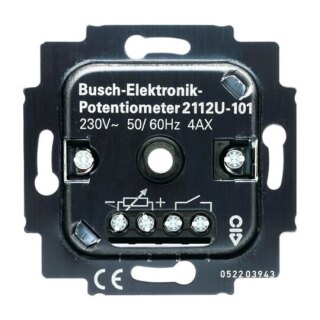 Busch Jäger Potentiometer-Einsatz 700 W/VA 2112 U-101