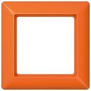 Jung Rahmen 1-fach orange waage/senkrecht AS 581 BF O