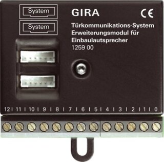 Gira Erweiterungsmodul für Einbaulautsp. 125900