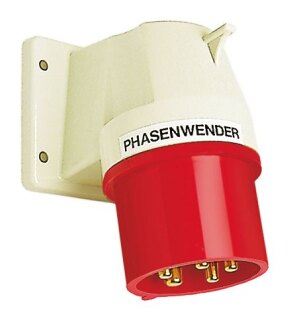 Walther Phasenwender G-Stecker 32A 5P 400V 6h IP44 631PH