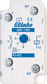 Eltako Stromstoßschalter für EB/AP 1S 10A S91-100-8V