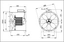 Maico Ventilator Hochleistungs-Axial DZR 30/42 B