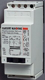 Grothe Transformator mit Netzschalt 4/8/12VAC 2/2/1,5A GT 3173 S