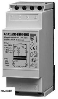 Grothe Transformator Fail-safe 8VAC 1,0A GT 50810