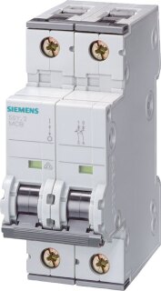 Siemens IS LS-Schalter AC/DC C20A,2pol,T=70,10kA 5SY5220-7
