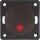 Berker Wipp-Kontrollschalter br mit roter Linse 937522501