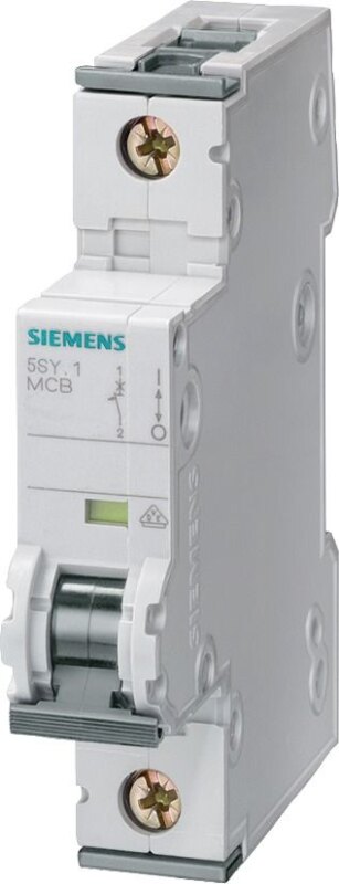 6 Miniatur Leitungsschutzschalter 6 KA 1 Pole b-16 a Siemens 5sl6116