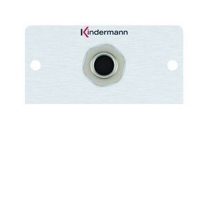 Kindermann Audio Klinke 7444-417 50x50 mit Lötanschluss (6,3mm Stereo)