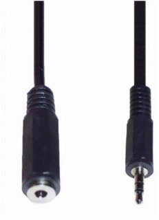 E+P Stereo-Kabel 3,0m B 125 3,5mm Stecker/Kupplung