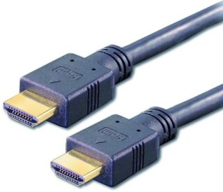E+P HDMI-Kabel HDMI 1 2,0m 2x19-polig HDMI-Stecker