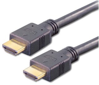 E+P HDMI-Kabel HDMI 1/1 1,0m 19-polig HDMI-Stecker