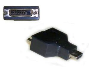 E+P HDMI-Adapter HDMI 6 HDMI-Kupplung/DVI-Stecker