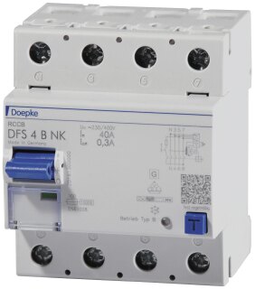 Doepke Fehlerstromschutzschalter DFS4 040-4/0,30-B NK