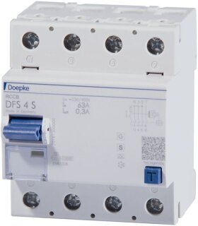 Doepke FI-Schutzsch. DFS4-040-4/0,5-A/S Sensitiv AC/DC,selektiv