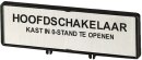 Eaton ZFS67-T0 Zusatzfrontschild Holländisch 065750