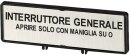 Eaton ZFS68-T0 Zusatzfrontschild Italienisch 065751