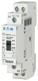 Eaton Z-TN230/1S1O Installationsrelais 230V 50Hz 1S1Ö 267975