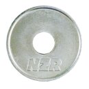 NZR S-WM VE100 - silber Sonderwertmarke ID6,0mm AD21mm...