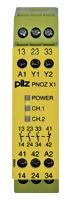 Pilz Not-Aus-Schaltgerät 24VAC/DC 3n/o 1n/c PNOZ X1 #774300