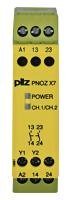 Pilz Not-Aus-Schaltgerät 24VACDC 2n/o PNOZ X7 #774059