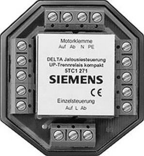Siemens IS Delta Jalousiesteuerung UP -Trennrelais kompakt 5TC1271