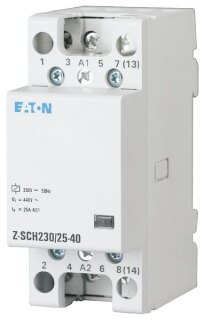 Eaton Z-SCH24/25-22 Installations- schalter 24VAC 25A 2S2Ö 248850