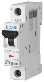 Eaton Leitungsschutzschalter C 32A DC 1p FAZ-C32/1-DC