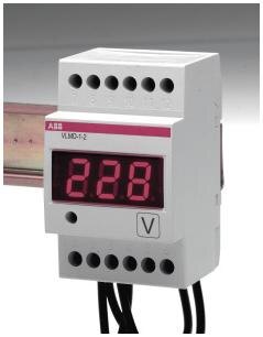 ABB VLMD-1-2 Voltmeter 0-600VAC/DC