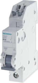 Siemens Leitungsschutzschalter 230/400V 6kA 1pol. C20 5SJ6120-7KS