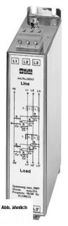 Murrelektronik Netzentstörfilter I:12A U:3x500VAC MEF 3/2 12 A T