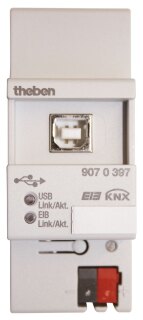 Theben EIB-USB-Schnittstelle 9070397 2TE DIN-Schiene SK II IP20