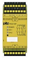 Pilz Not-Aus-Schaltgerät 24DC24AC 3n/o1n/c1so PNOZ X3P C #787310