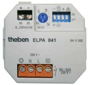Theben Treppenlicht-Zeitschalter UP mit 12 Funktionen ELPA 041 UP