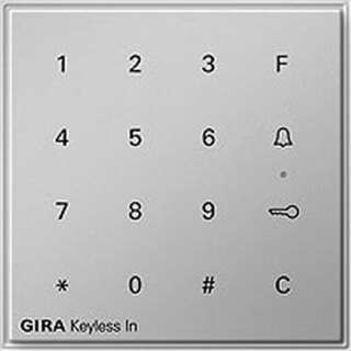 Gira Code Tastatur alu Keyless In 260565