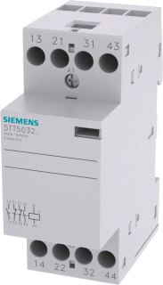 Siemens IS INSTA Schütz mit 2 Schließ ern und 2 Öffnern Ko 5TT5832-0
