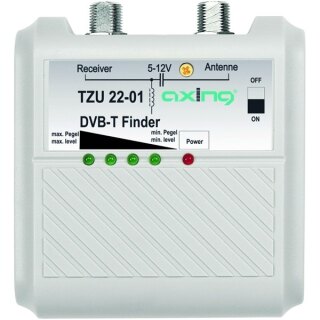 Axing DVB-T-Pegelindikator TZU 22-01 mit LED-Pegelanzeige