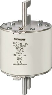 Siemens IS SITOR-Sicherungseinsatz Gr.3,200A,660V AC 3NC8425-3C