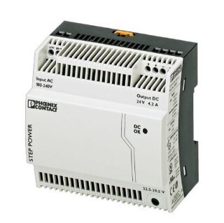 Phönix Contact StromvErsorgung Ausg. 24VDC/4.2A STEP-PS/1AC/24DC/4.2