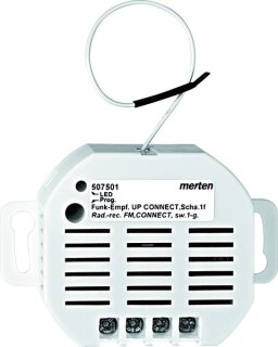Merten Funk-Empfänger 507501 1-fach UP CONNECT Schalter