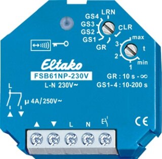 Eltako Funkaktor Stromstoß Gruppenschalter FSB61NP-230V 