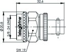 Telegärtner Adapter BNC-N (f-m) J01008C0825 UG 201/U (NI)