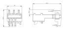 Siemens IS Verbindungsbaustein für 3RV2011 und 3RT201 3RA2911-2AA00