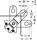 Hensel ENYSTAR-Außenlaschen 4 Stück FP AL 40 (VE4)