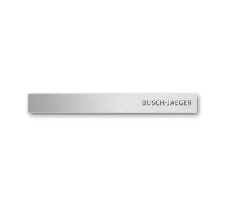 Busch Jaeger Standardabschlussleiste 6349-860-101 unten mit BJ Schriftzug