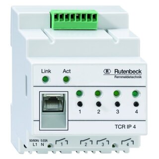 Rutenbeck Fernschaltgerät TCR IP 4 TCR IP 4